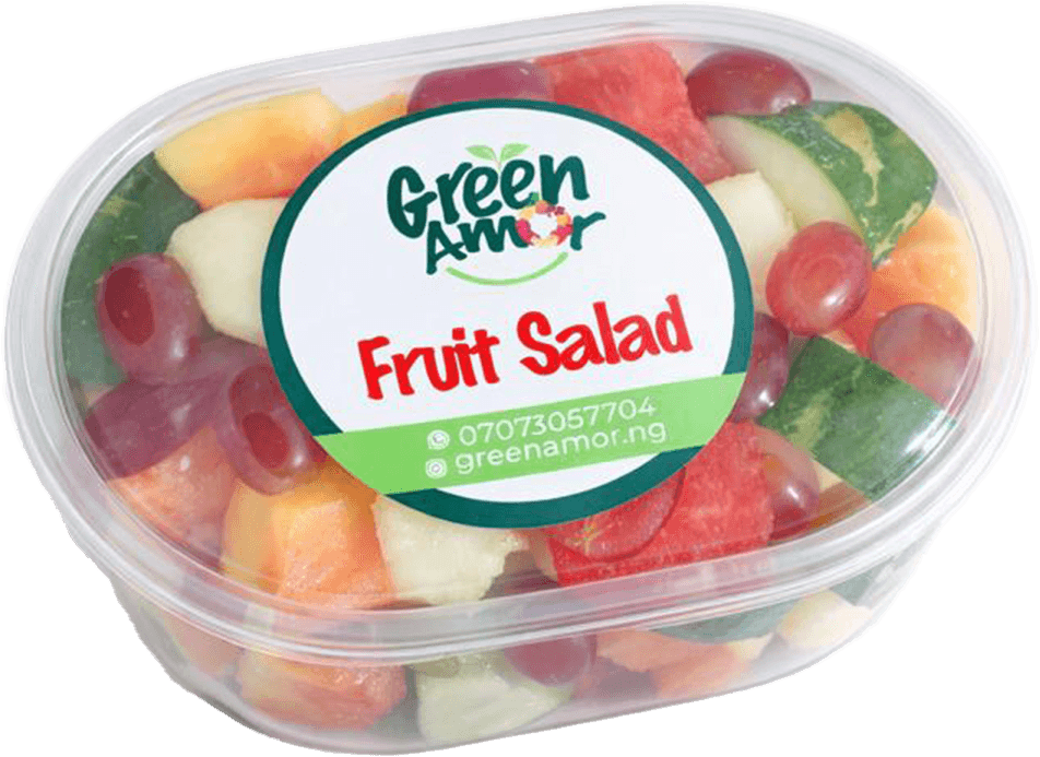 Green Amor fruit salad bowl